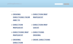 Getdrivingdirections.co thumbnail