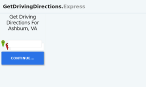 Getdrivingdirections.express thumbnail