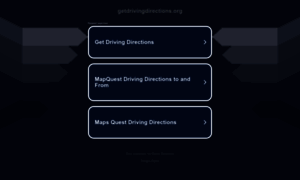 Getdrivingdirections.org thumbnail