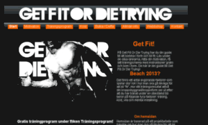 Getfitordietrying.se thumbnail