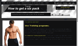 Getfreakingsixpackabs.biz thumbnail