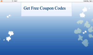 Getfree-couponcodes.blogspot.com thumbnail