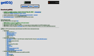 Getid3.sourceforge.net thumbnail