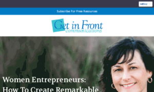 Getinfrontcommunications.com thumbnail