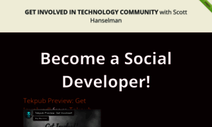 Getinvolved.hanselman.com thumbnail