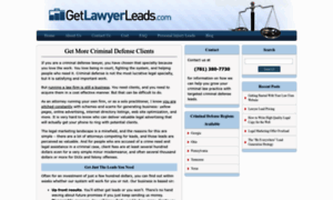 Getlawyerleads.com thumbnail