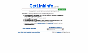 Getlinkinfo.com thumbnail