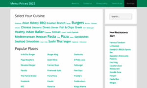 Getmenuprices.com thumbnail