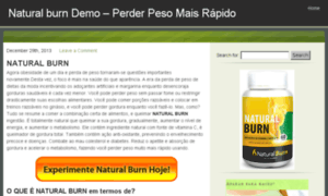 Getnaturalburnbrazil.com thumbnail