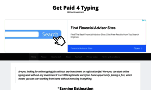 Getpaid4typing.net thumbnail