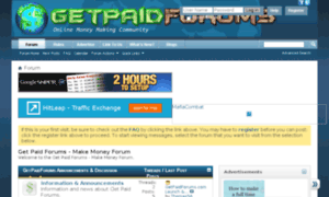 Getpaidforums.com thumbnail