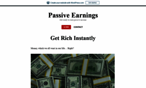 Getpassiveearning.wordpress.com thumbnail