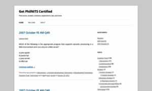 Getphilnitscertified.wordpress.com thumbnail