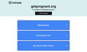 Getpregnant.org thumbnail