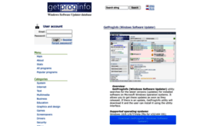 Getproginfo.com thumbnail