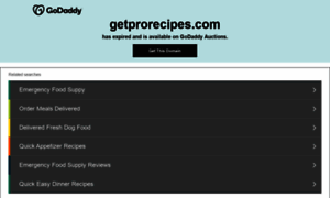 Getprorecipes.com thumbnail