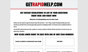 Getrapidhelp.com thumbnail