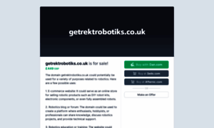 Getrektrobotiks.co.uk thumbnail
