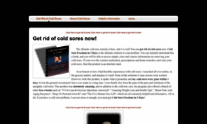 Getridofcoldsore.weebly.com thumbnail