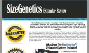 Getsizegeneticsaustralia.com thumbnail