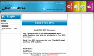 Getsms4free.com thumbnail