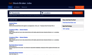 Getstockbrokerjobs.com thumbnail