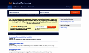 Getsurgicaltechjobs.com thumbnail