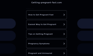 Getting-pregnant-fast.com thumbnail