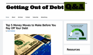 Gettingoutofdebtqanda.com thumbnail