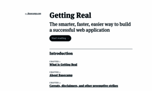 Gettingreal.37signals.com thumbnail