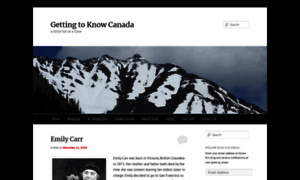 Gettingtoknowcanada.wordpress.com thumbnail