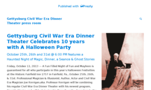 Gettysburg-civil-war-era-dinner-theater.prezly.com thumbnail