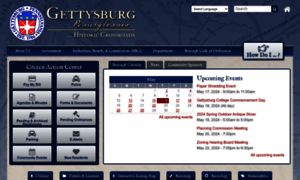 Gettysburgpa.gov thumbnail