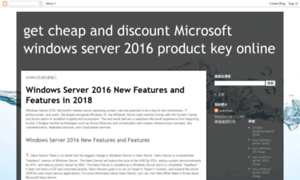 Getwindowsserver2016productkey.blogspot.com thumbnail