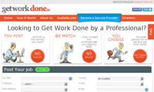 Getworkdone.ie thumbnail