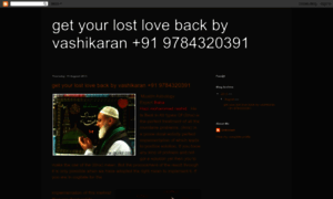 Getyourlostlovebackbyvashikaran.blogspot.in thumbnail