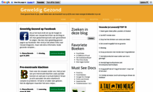 Geweldig-gezond.blogspot.nl thumbnail