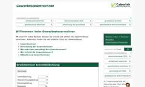 Gewerbesteuerrechner.com thumbnail