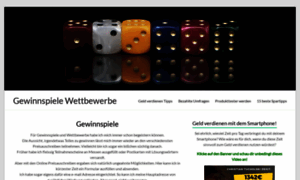 Gewinnspiele-wettbewerbe.com thumbnail