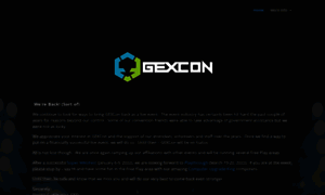 Gexconvention.com thumbnail