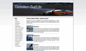Gezeiten-surf.de thumbnail