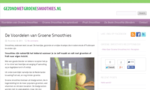 Gezondmetgroenesmoothies.nl thumbnail