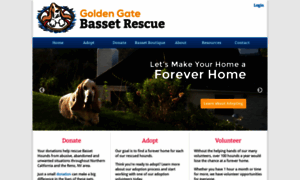 Ggbassetrescue.org thumbnail