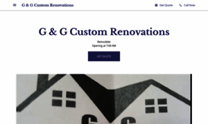 Ggcustomrenovations.com thumbnail