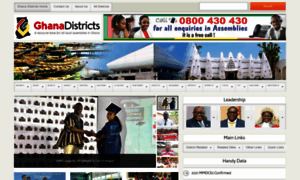 Ghanadistricts.gov.gh thumbnail