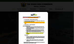 Ghanahighcommission-nigeria.com thumbnail