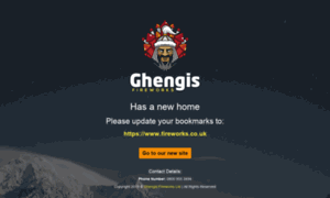 Ghengisfireworks.com thumbnail