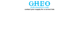 Gheo-electronics.com thumbnail