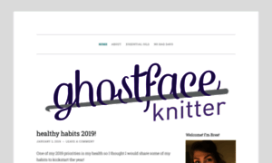 Ghostfaceknitter.com thumbnail
