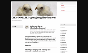 Ghostgalleryart.com thumbnail